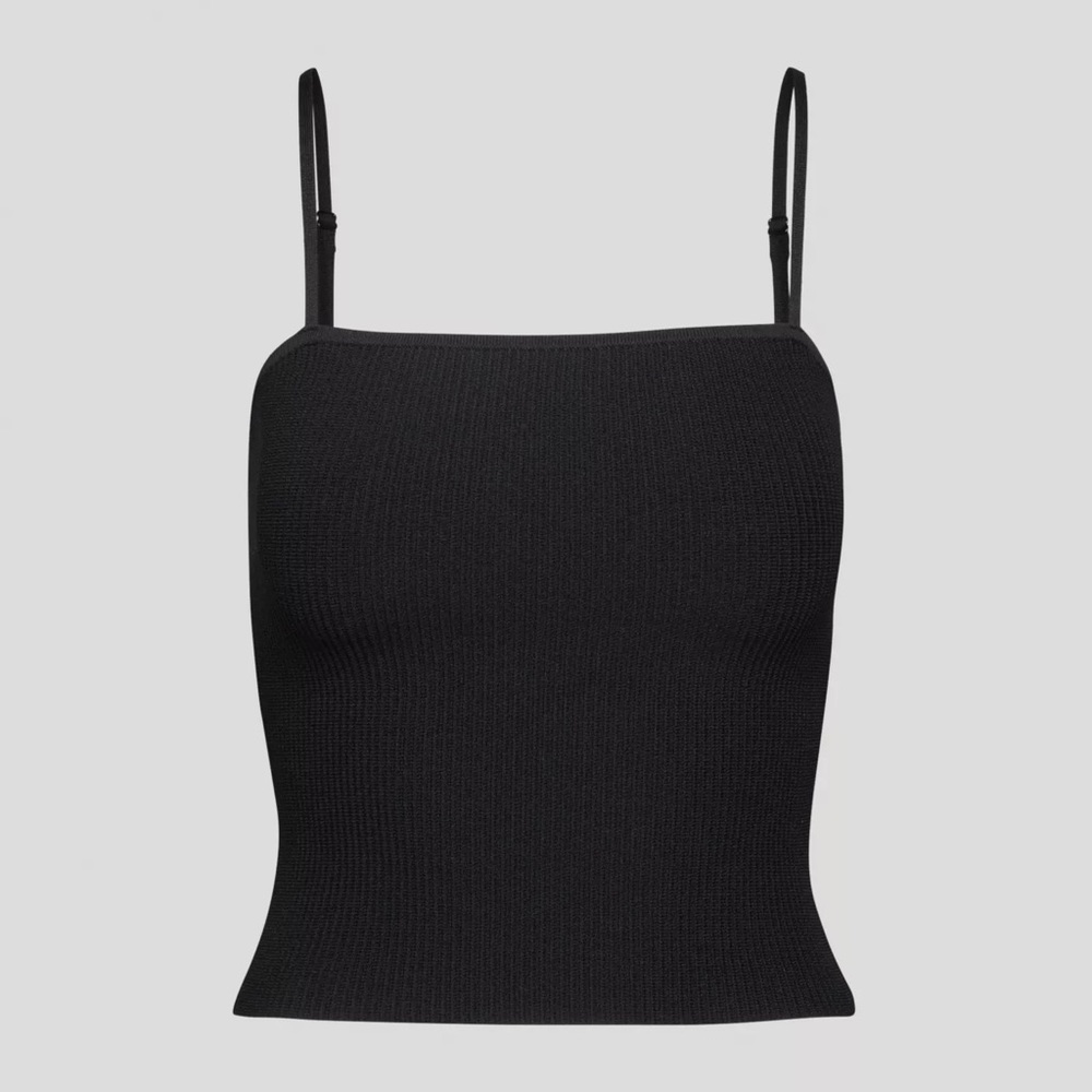 Aritzia Sculpt Alaska Tank. NWT. Black